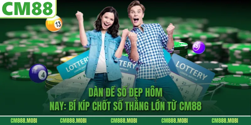 Dàn Đề Số Đẹp Hôm Nay: Bí Kíp Chốt Số Thắng Lớn Từ CM88